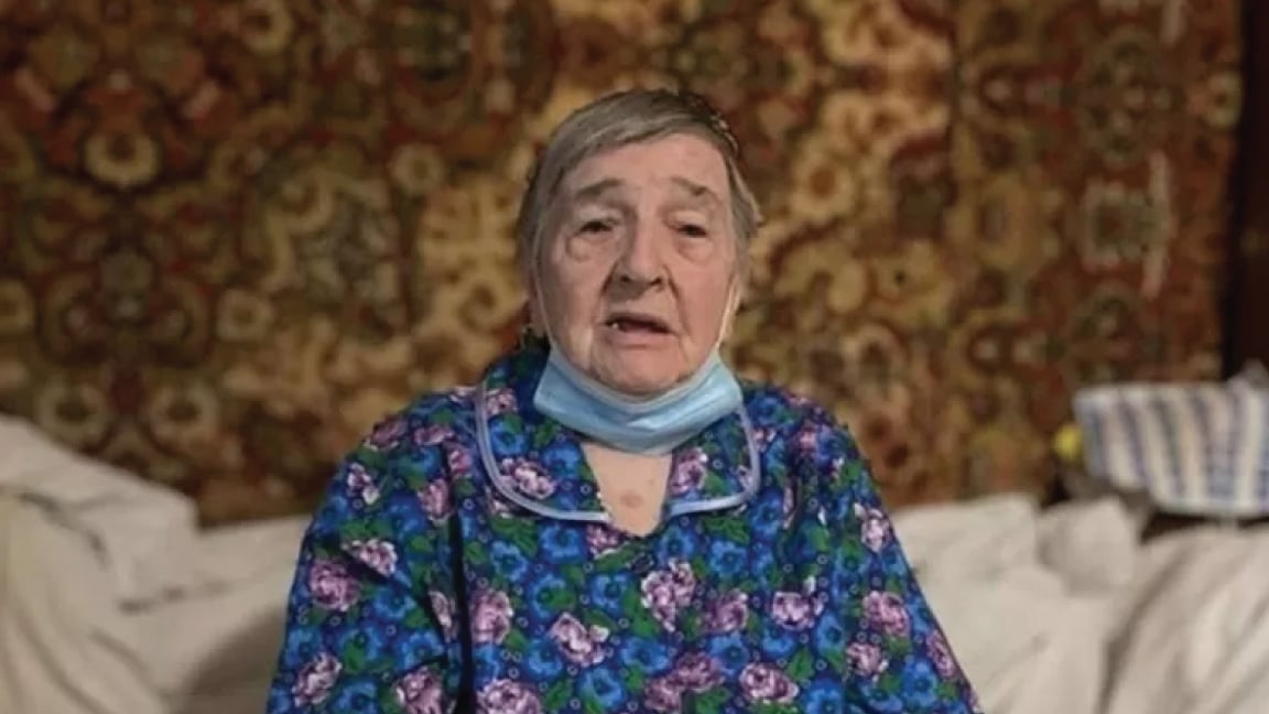 CHABAD OF MARIUPOL / CHABAD.ORG فاندا سيميونوفنا أوبيديكوفا نجت من القتل الجماعي لسكان ماريوبول اليهود في عام 1941 بالاختباء في قبو