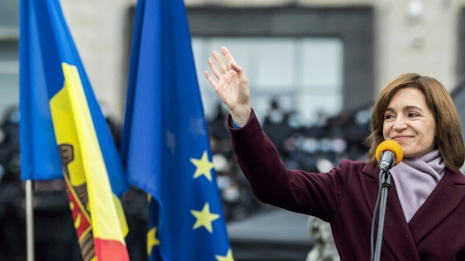 رئيسة مولدوفا المنتخبة مايا ساندو(أرشيفية)