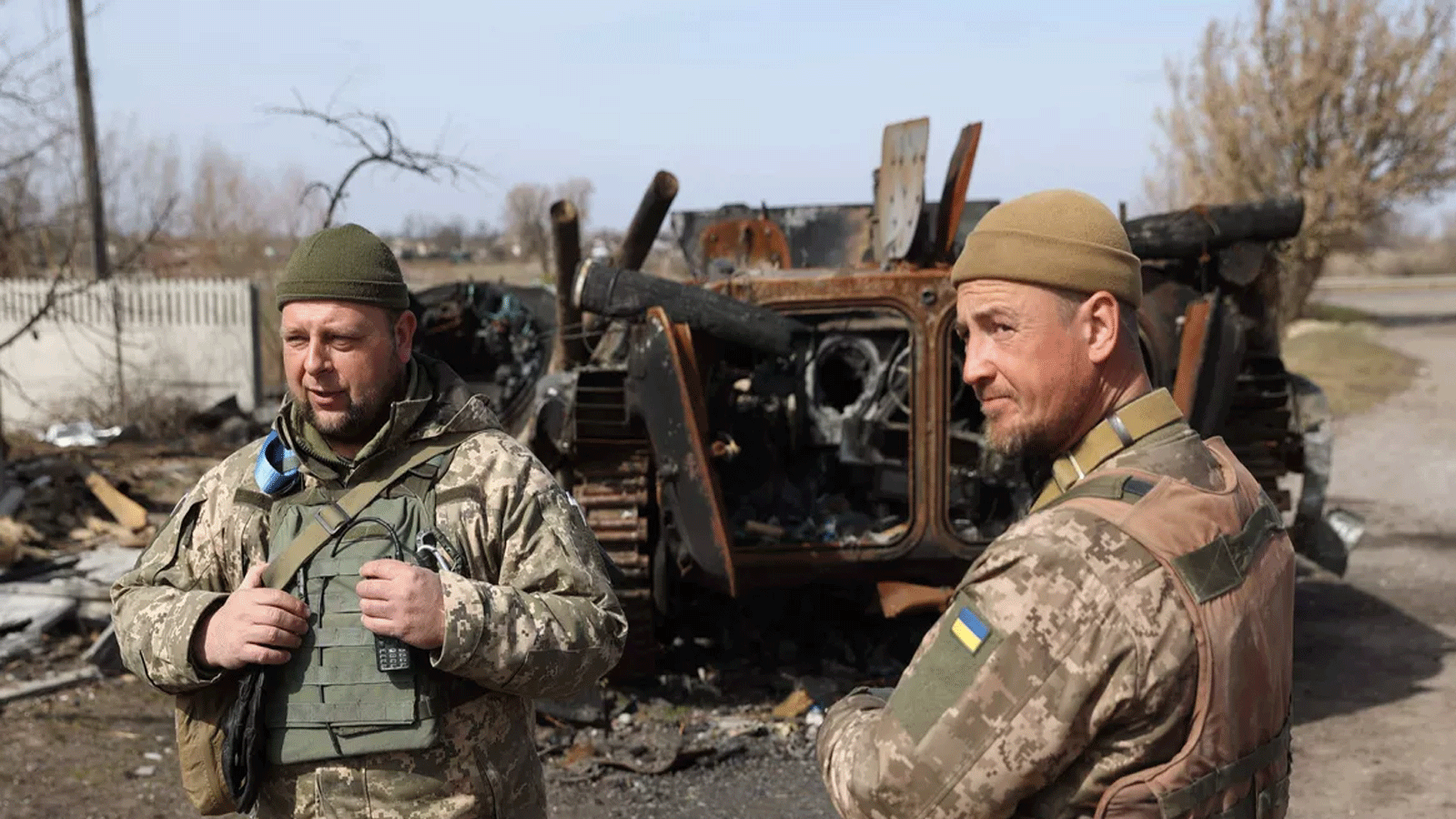  القوات الأوكرانية تستعيد السيطرة على قرية صغيرة في الضواحي الشرقية لمدينة خاركيف ، ثاني أكبر مدينة في أوكرانيا
