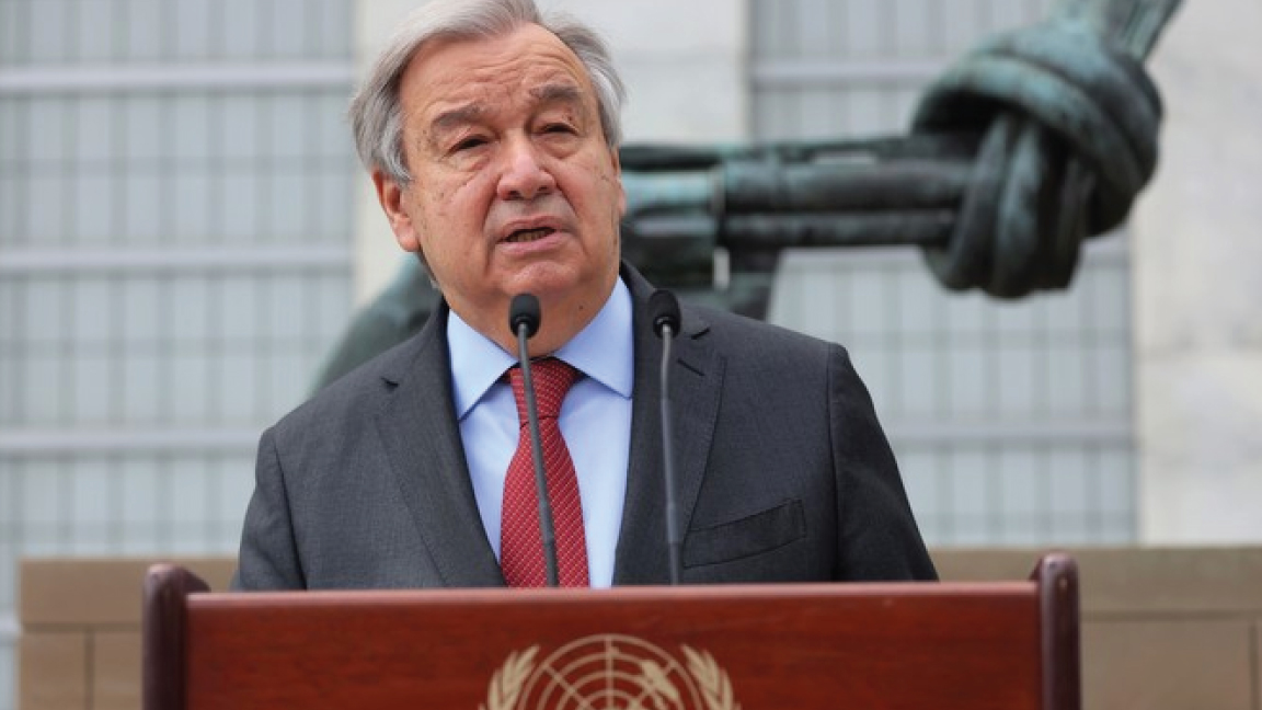 الأمين العام للامم المتحدة انطونيو غوتيريش