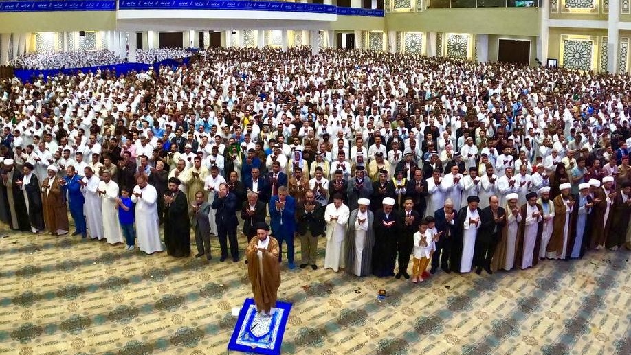 الحكيم يؤم المصلين لصلاة العيد الثلاثاء 3 مايو أيار بمقره في بغداد