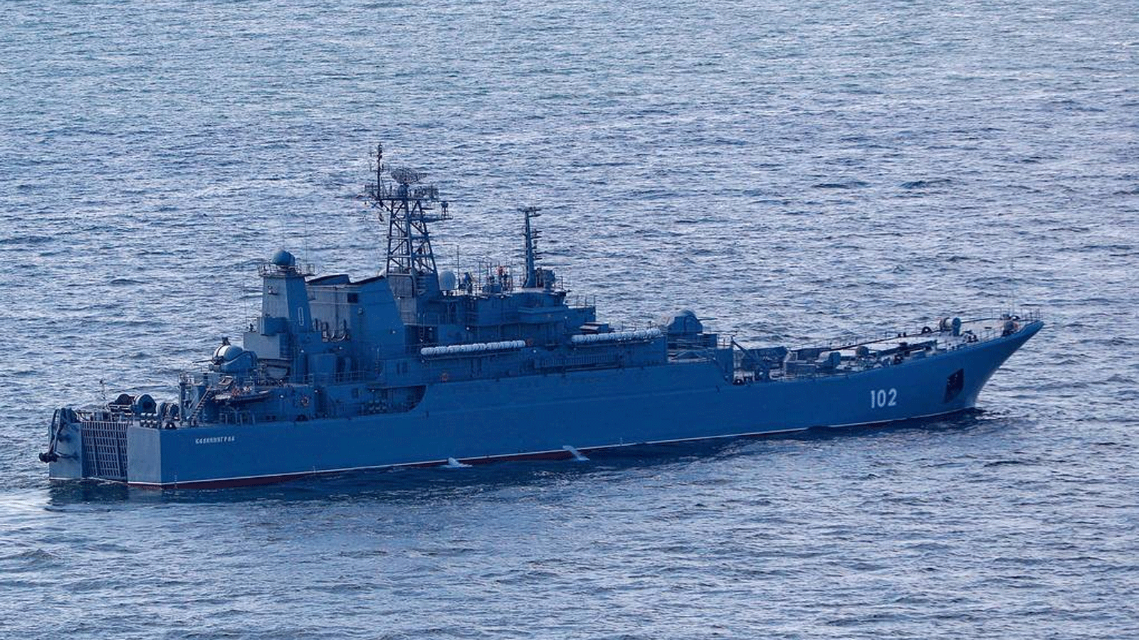 سفينة هجومية برمائية كبيرة كالينينغراد(TASS)