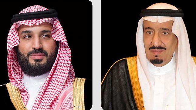 الملك سلمان بن عبد العزيز وولي عهده الأمير محمد بن سلمان