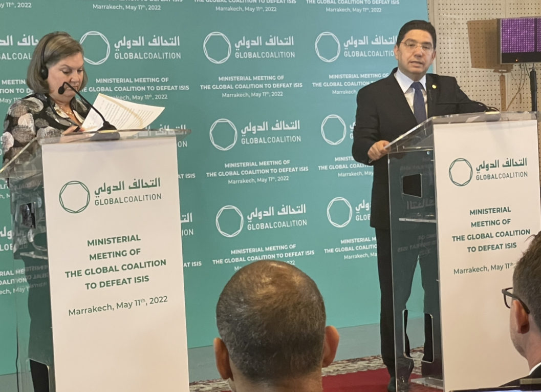 بوريطة ونولاند خلال مؤتمر صحافي