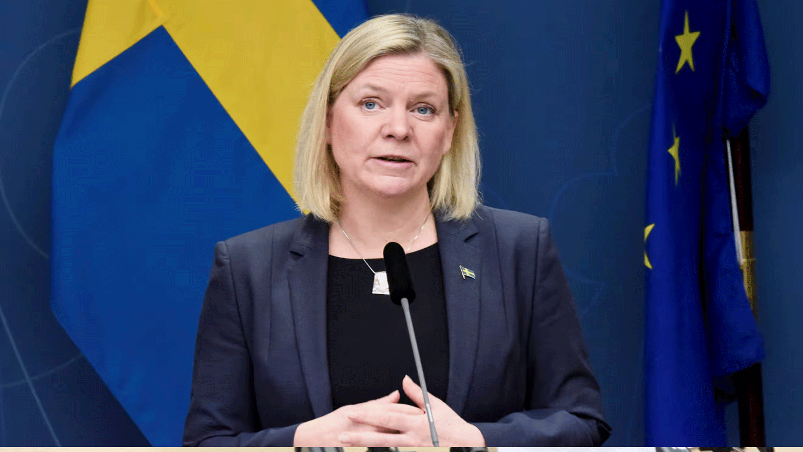 رئيس الوزراء السويدية ماغدالينا أندرسن