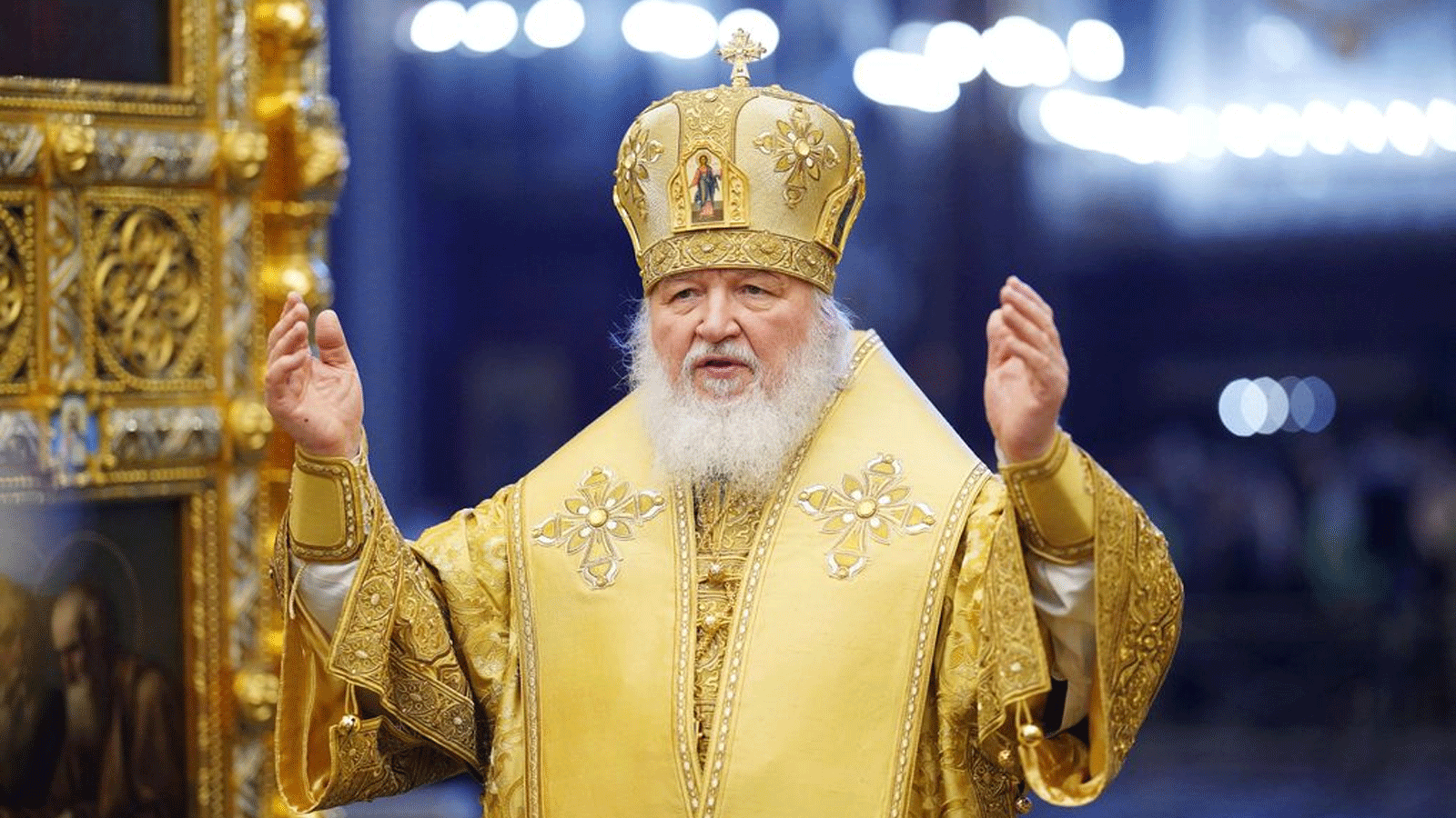 رأس الكنيسة الأرثوذكسية في روسيا البطريرك كيريل