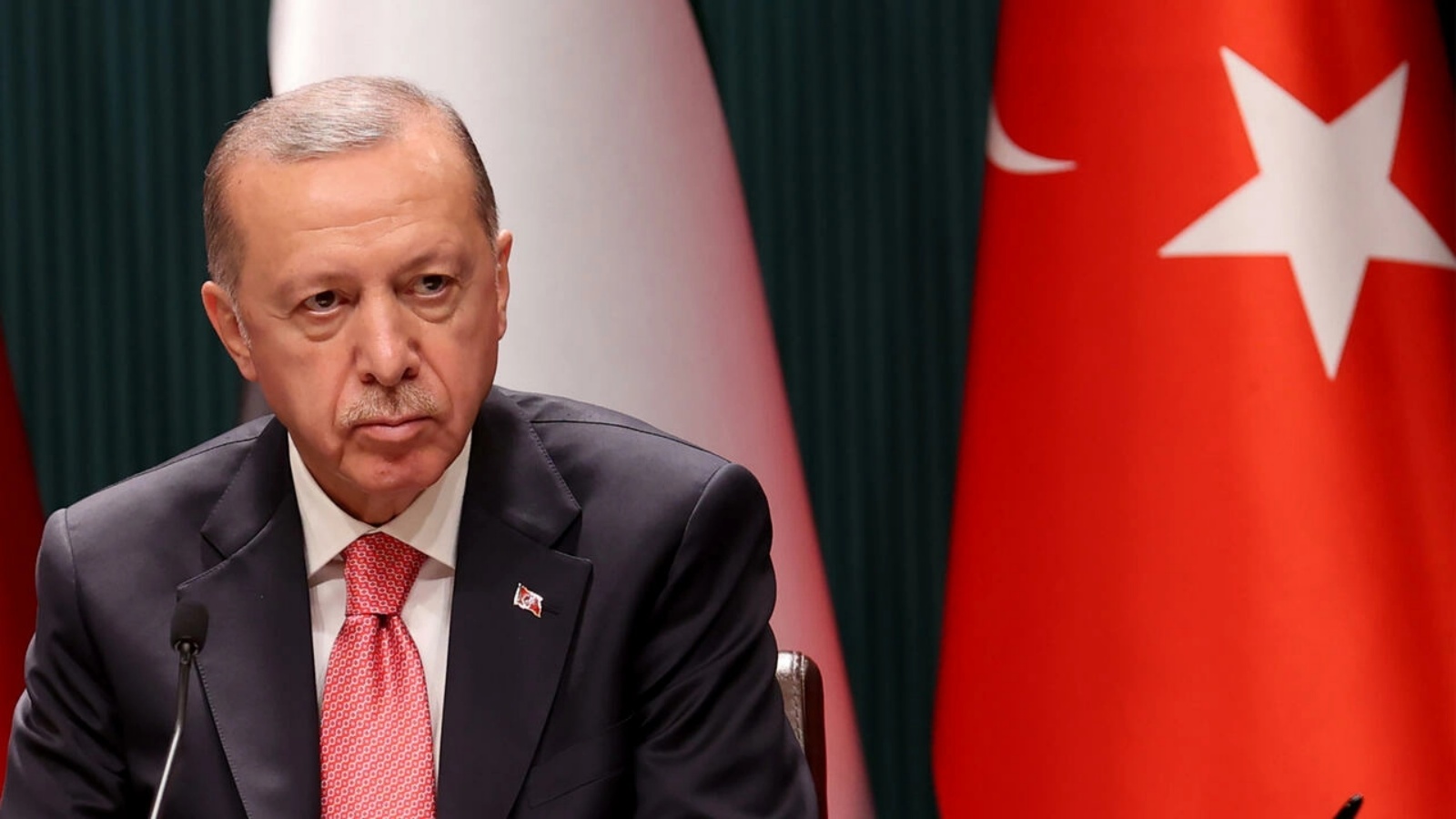 الرئيس التركي رجب طيب اردوغان في 24 نوفمبر 2021