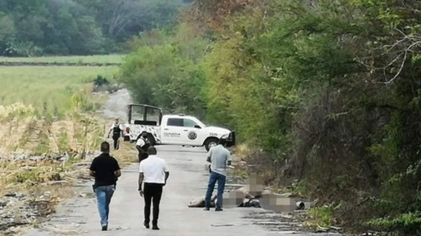 وصول الشرطة المكسيكية إلى المكان الذي تركت فيه سبع جثث