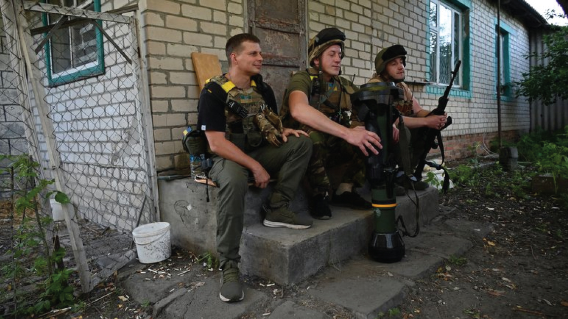 مقاتلون أجانب في صفوف الجيش الأوكراني في خاركيف