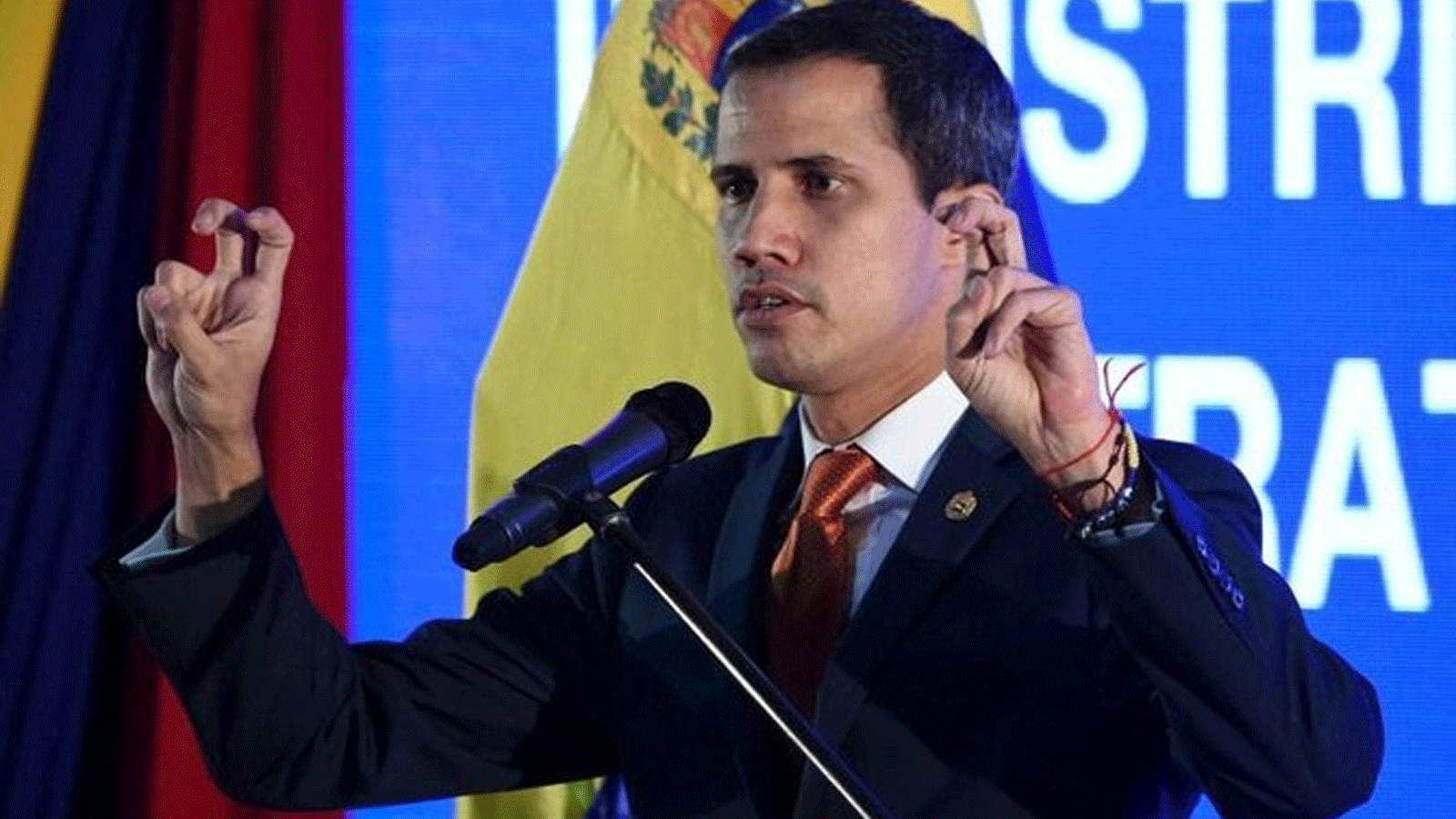 زعيم المعارضة الفنزويلية خوان غوايدو 