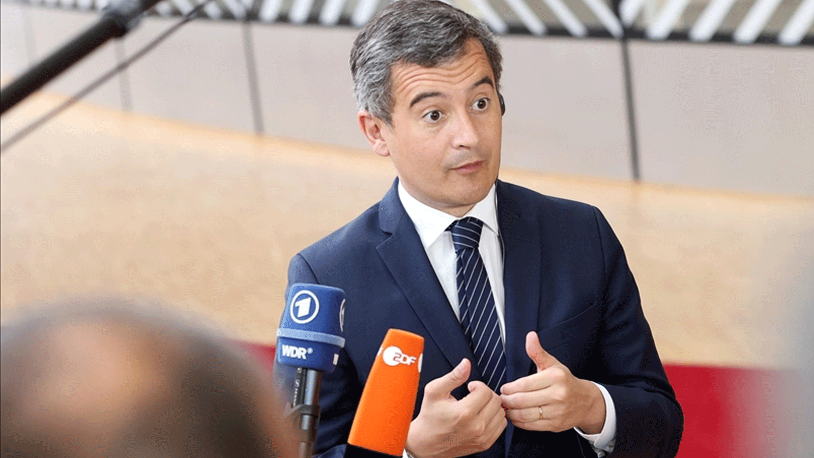 وزير الداخلية الفرنسي جيرالد دارمانين