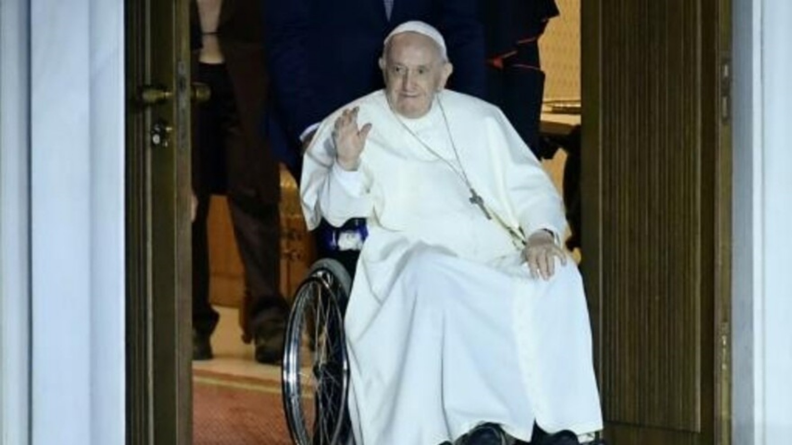  البابا فرنسيس في الفاتيكان في 22 يونيو 2022 