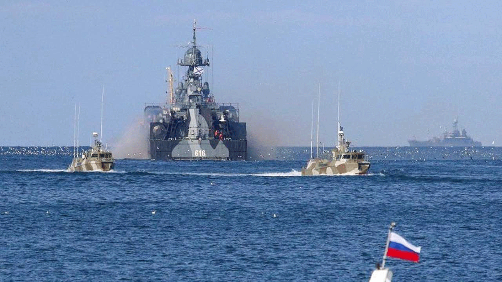 أوكرانيا تنفي مهاجمة الأسطول الروسي في القرم