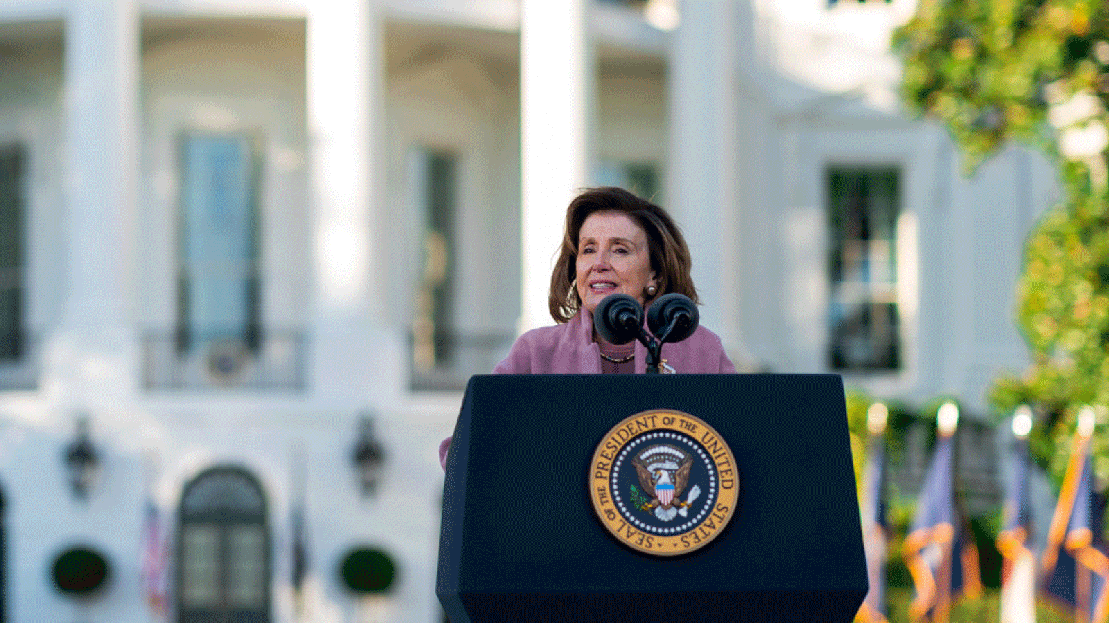 رئيسة مجلس النواب الأميركي نانسي بيلوسي