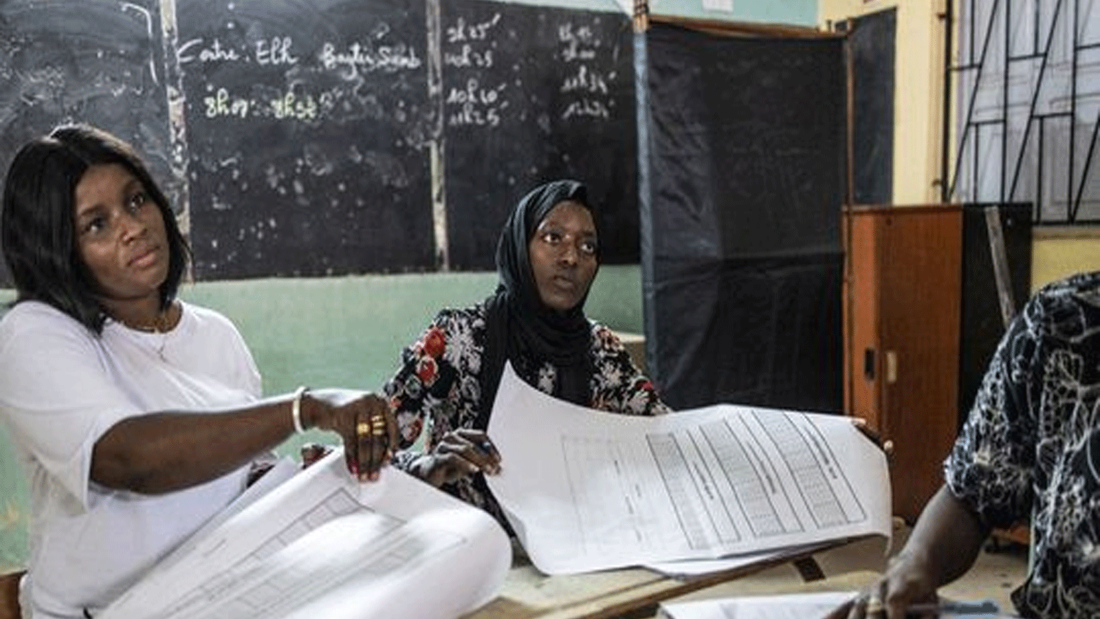 النتائج الأولية تصدر عن مفوضية الانتخابات الوطنية لفرز الأصوات