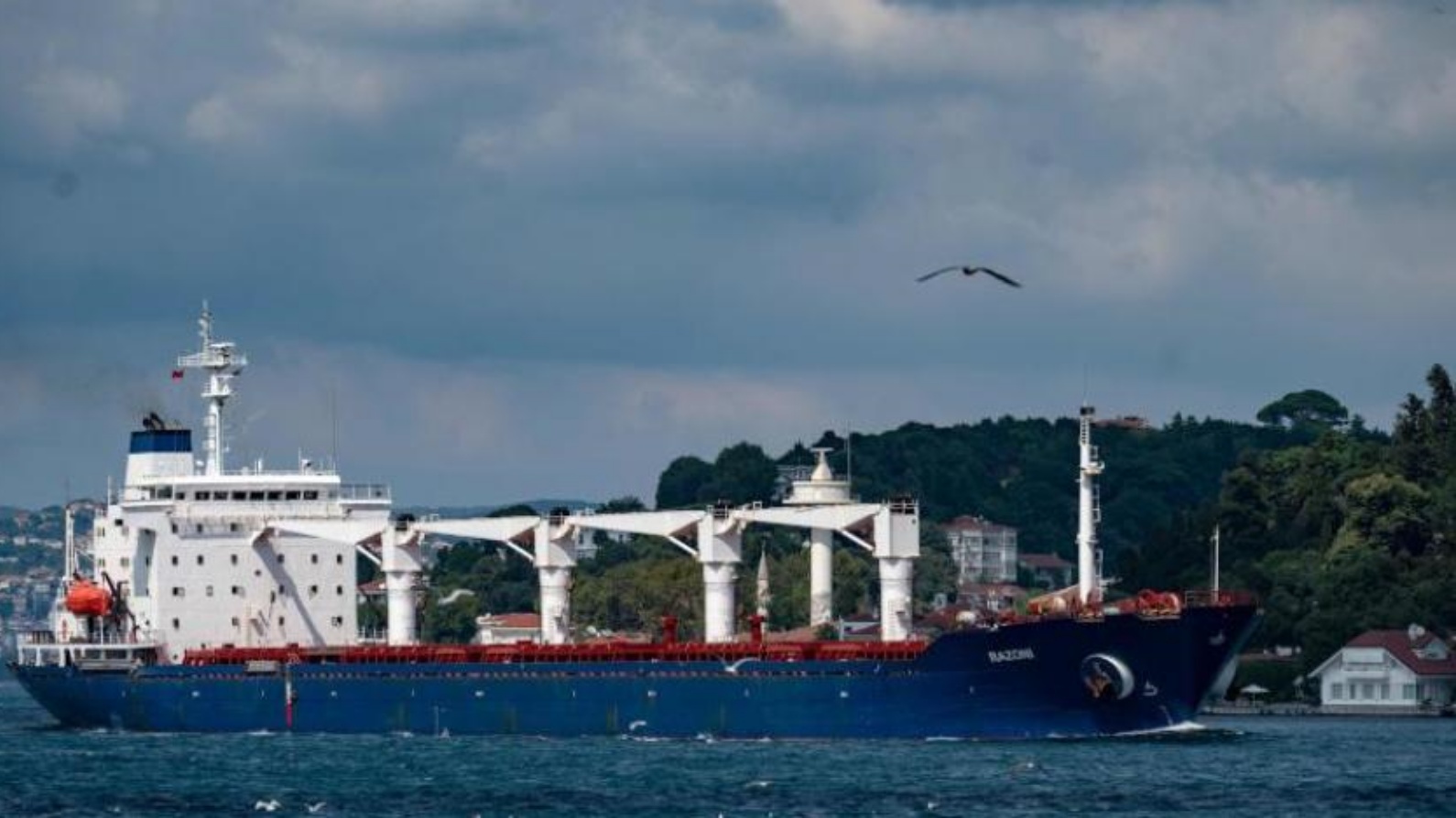 السفينة «رازوني» في ميناء إسطنبول