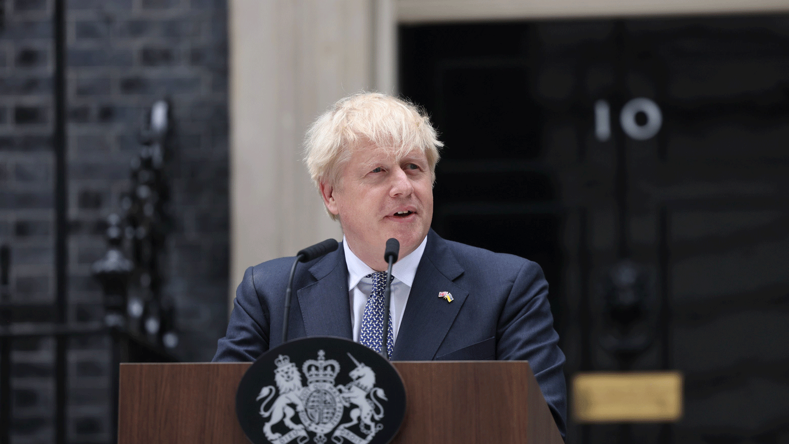 رئيس الوزراء البريطاني المستقيل بوريس جونسون