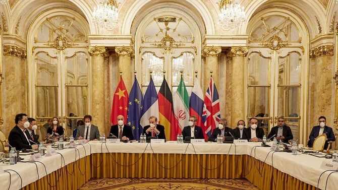 صورة من الأرشيف لإحدى جلسات مفاوضات فيينا لإحياء الاتفاق النووي مع إيران