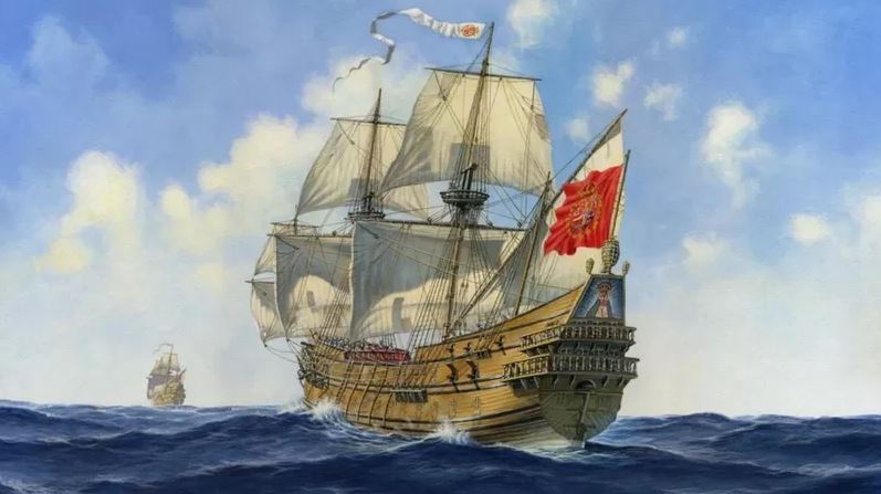 Allen Exploration غرقت السفينة الشراعية الإسبانية عام 1656 عندما اصطدمت بشعاب مرجانية قبالة سواحل جزر الباهاما