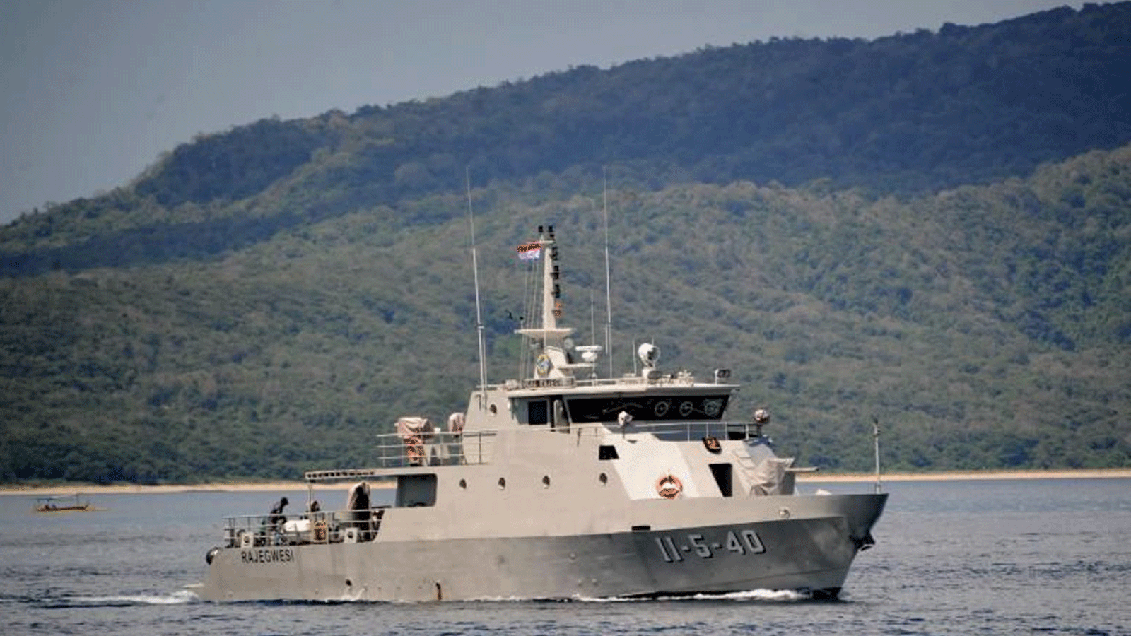 صورة أرشيفية لسفينة تابعة للبحرية الإندونيسية KRI Singa