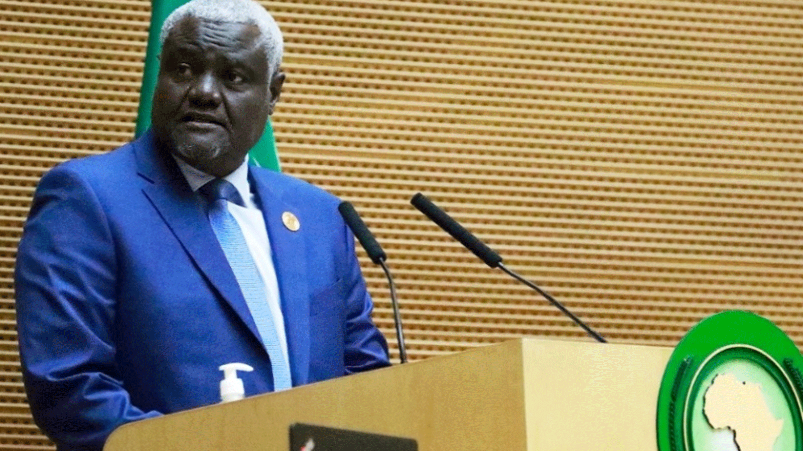 رئيس مفوضية الاتحاد الافريقي موسى فقي. (مفوضية الاتحاد الأفريقي)