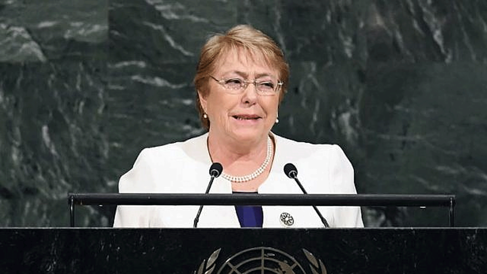 مفوضة الأمم المتحدة السامية لحقوق الإنسان ميشيل باشليه