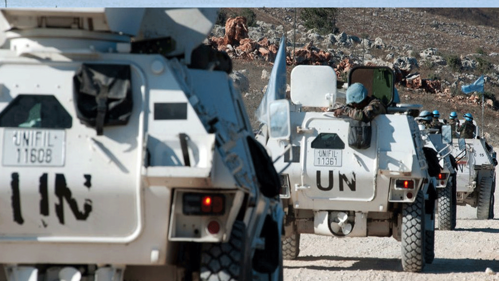 جنود حفظ سلام التابعين لقوات اليونيفيل في جنوب لبنان.(اليونيفيل)
