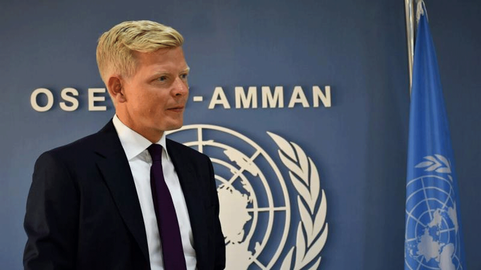  المبعوث الخاص للأمم المتحدة إلى اليمن هانس غروندبرغ