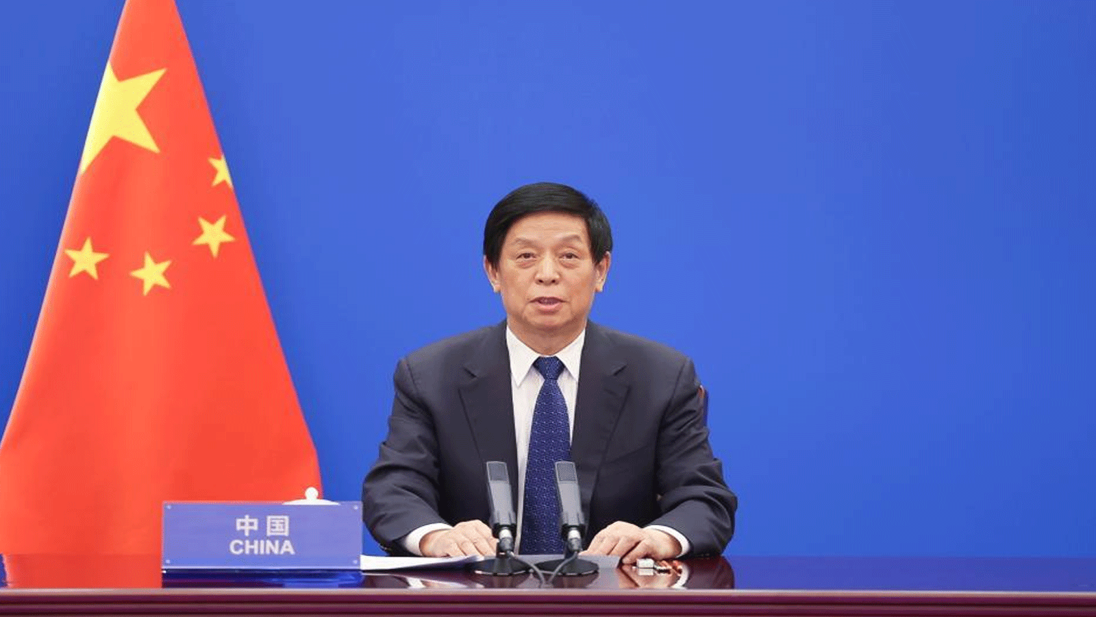 كبير المشرعين الصينيين لي تشانشو(Xinhua)