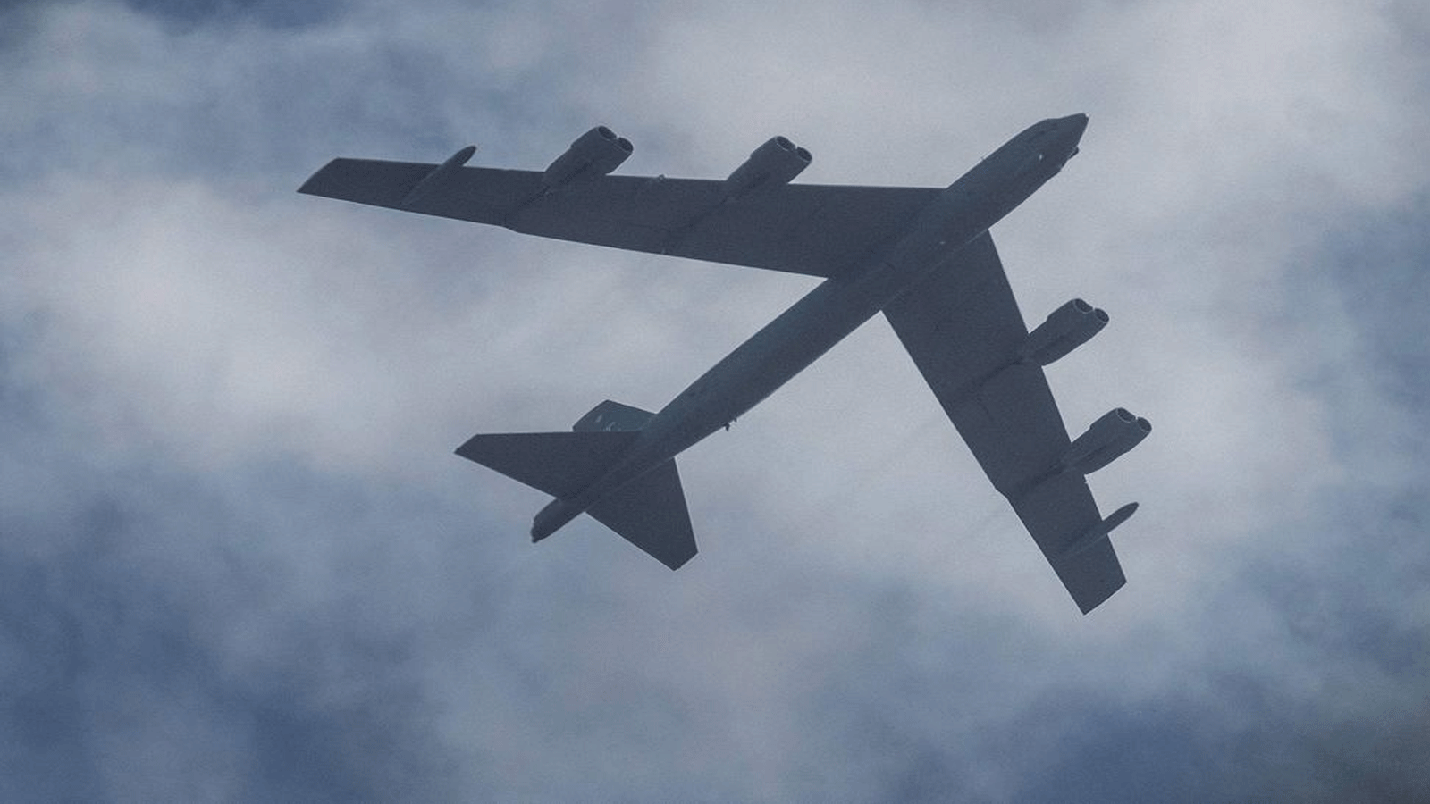 قاذفة قنابل من طراز B-52 للقوات الجوية الأمريكية