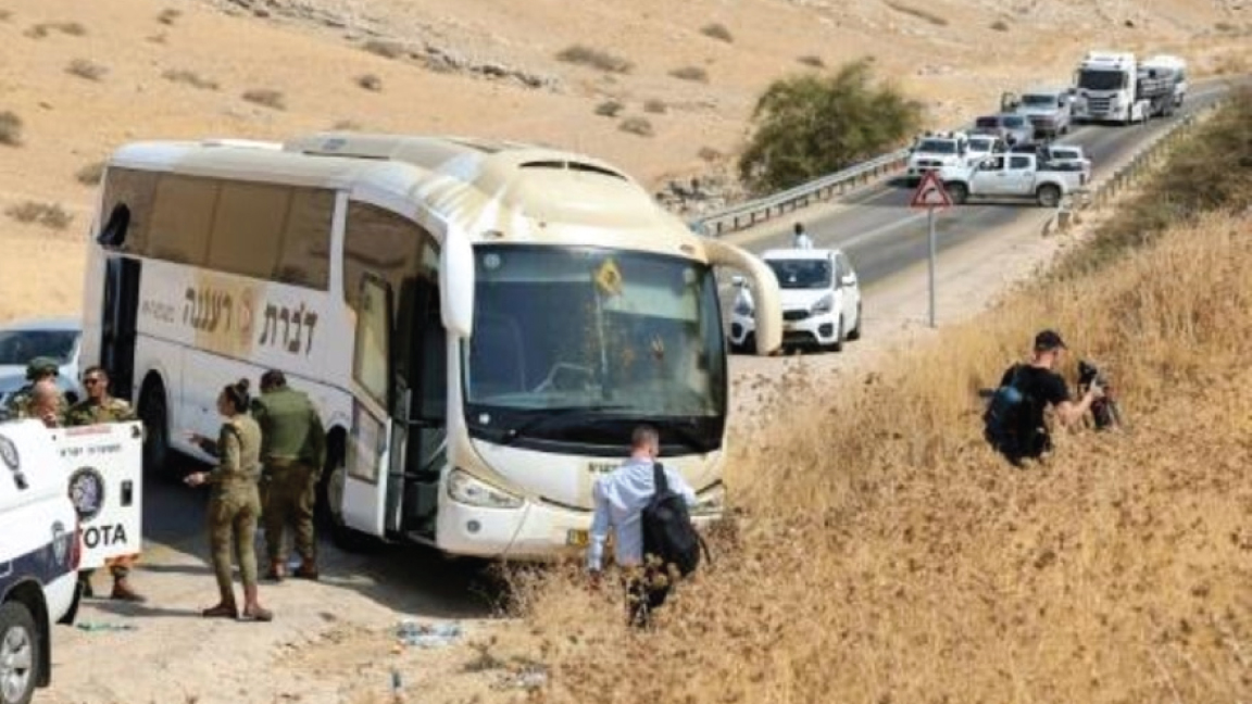 إصابة خمسة في هجوم بإطلاق النار في غور الأردن على ما أكدت خدمة إسعاف نجمة داوود الحمراء في الضفة الغربية المحتلة في الرابع من سبتمبر 2022