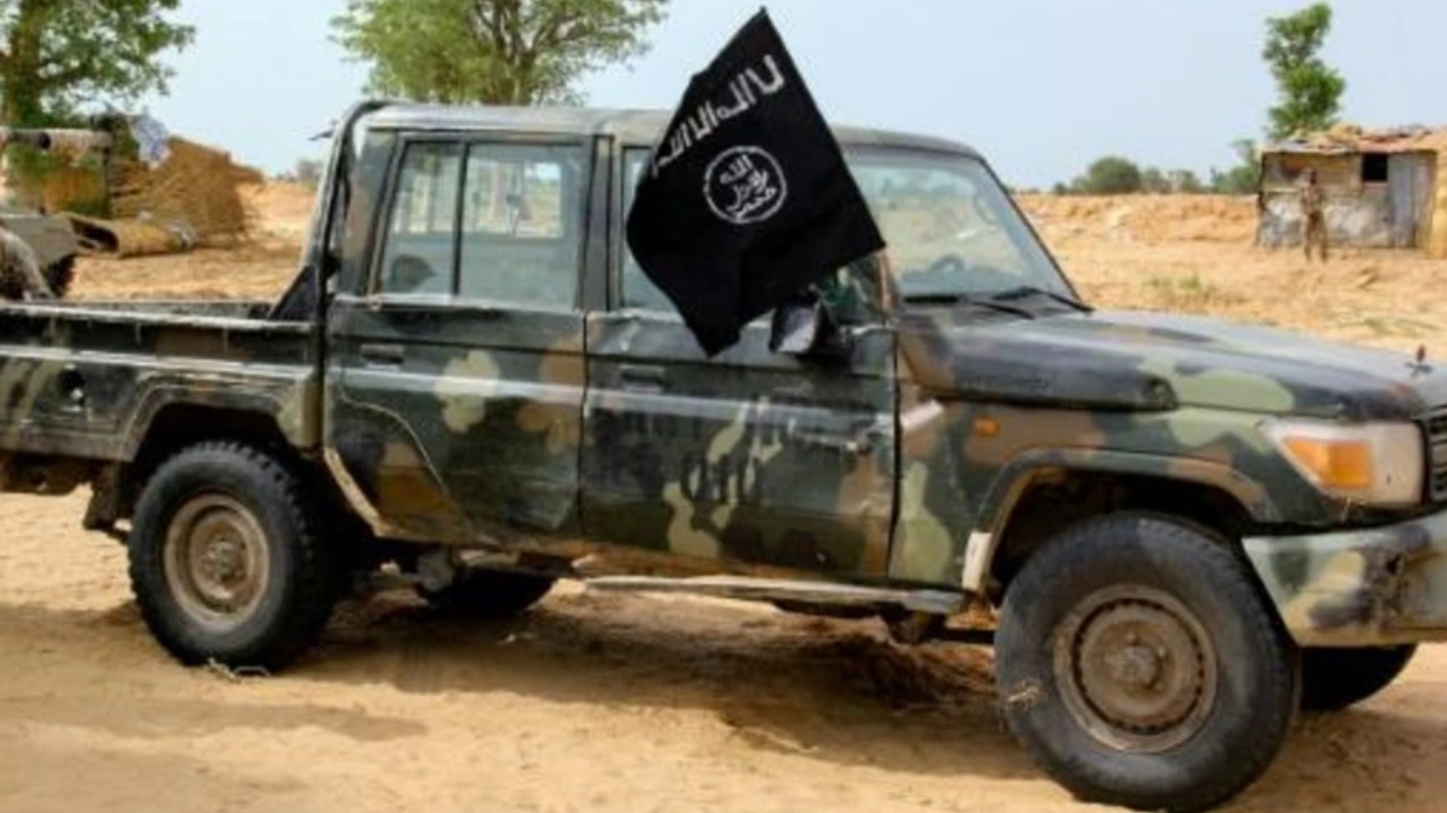 آلية لتنظيم الدولة الإسلامية في باغا بشمال شرق نيجيريا في 02 أغسطس 2019 