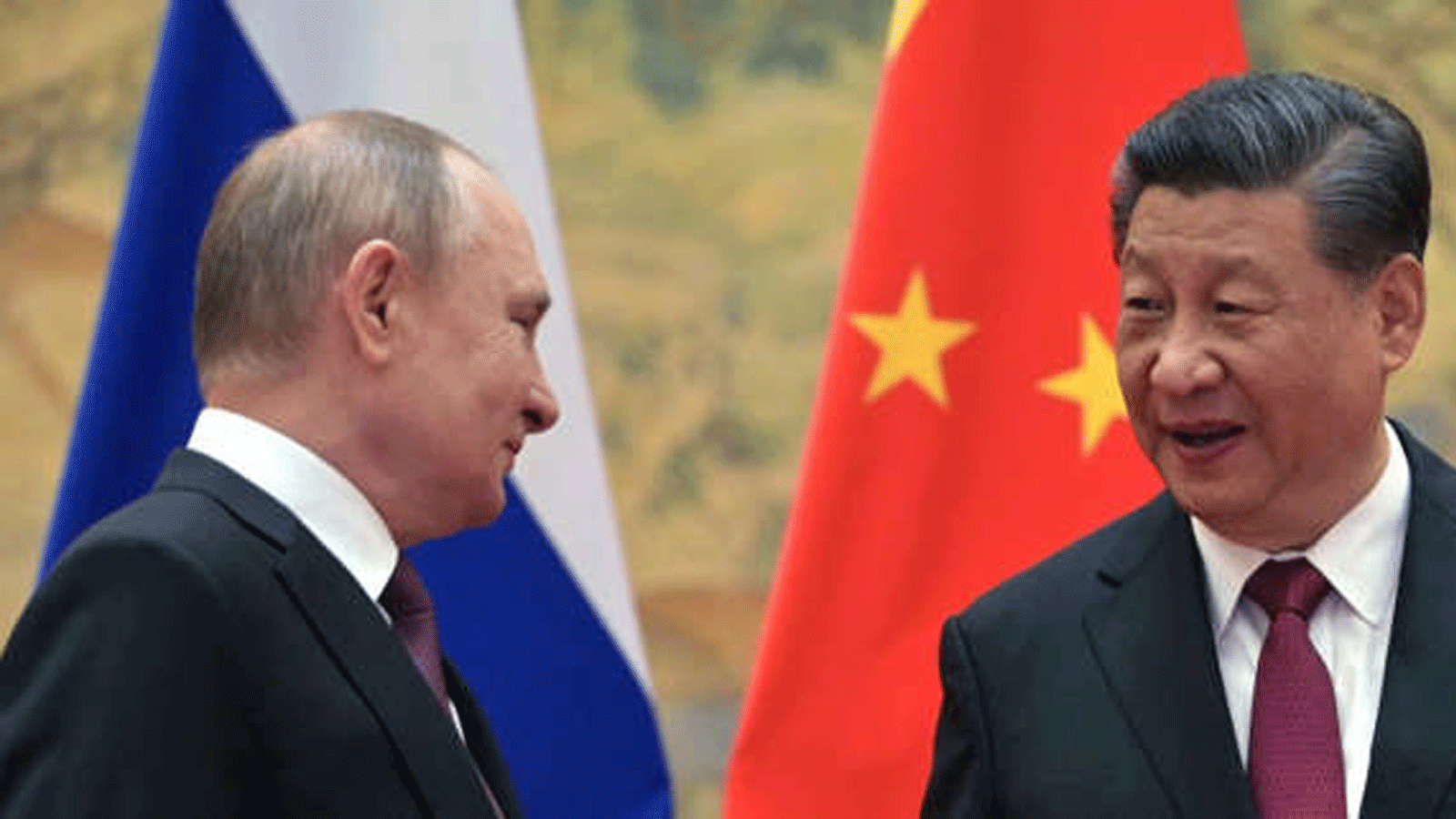 لقطة أرشيفية للرئيسين الصيني والروسي شي جينبينغ وفلاديمير بوتين