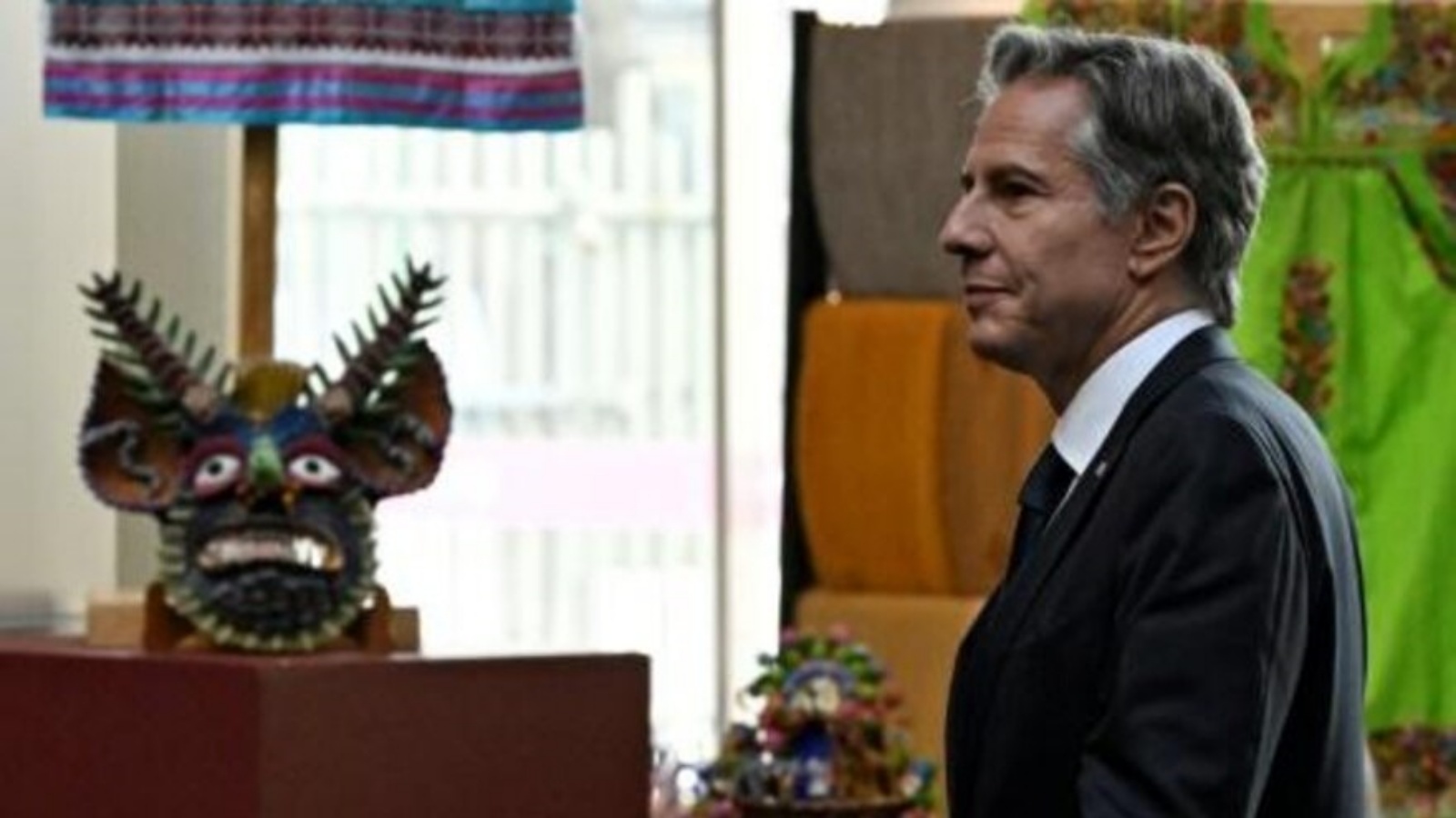 وزير الخارجية الأميركي انتوني بلينكن في مكسيكو في 12 سبتمبر 2022