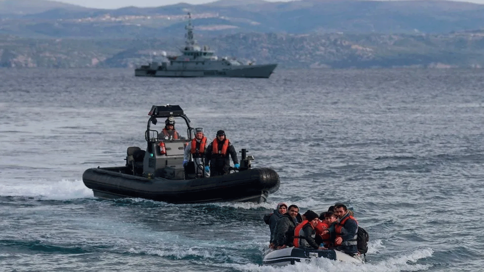 اليونان: خفر السواحل يبحث عن ستة مهاجرين مفقودين في بحر إيجه