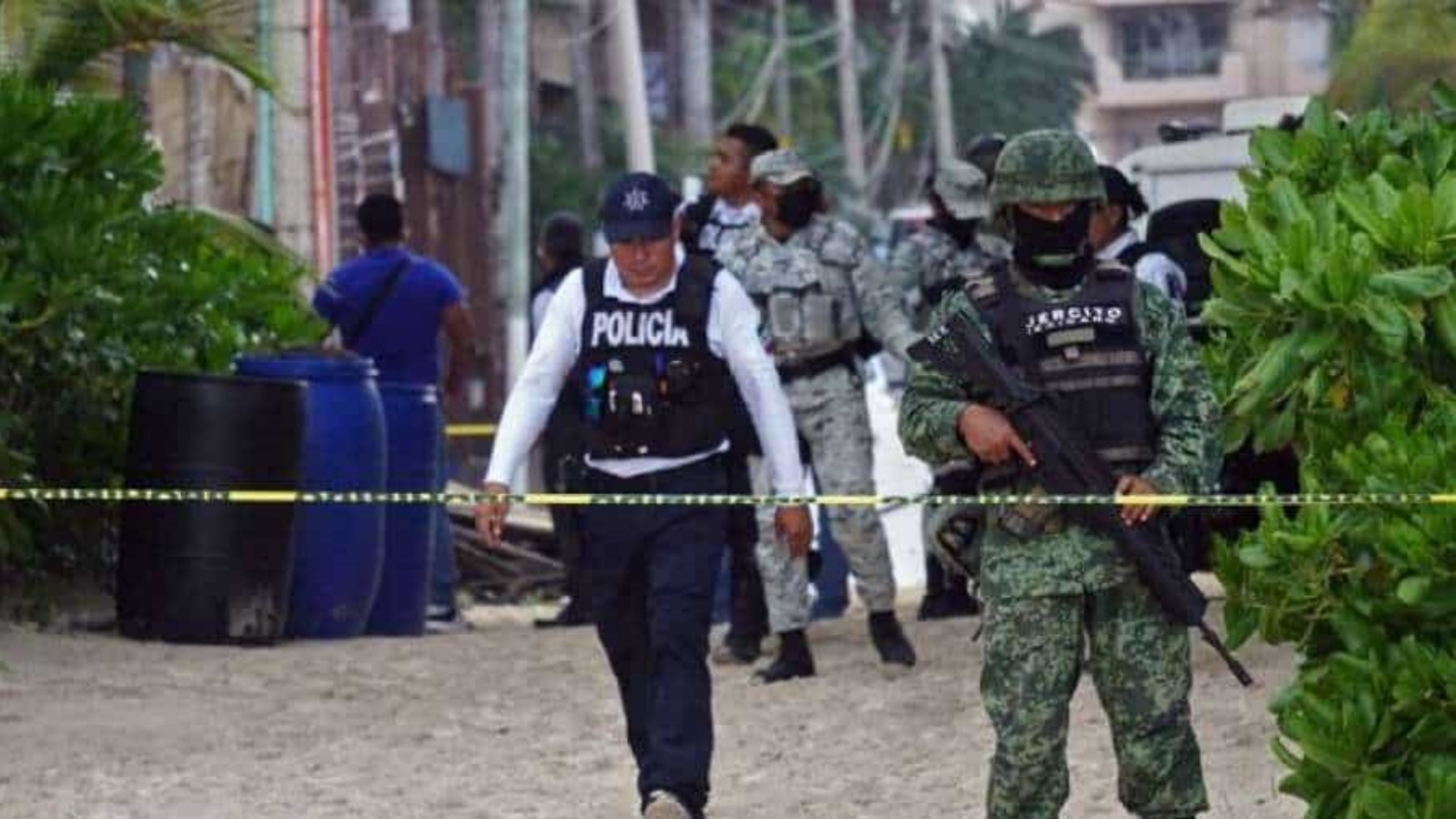عناصر من الشرطة المكسيكية (توضيحية)