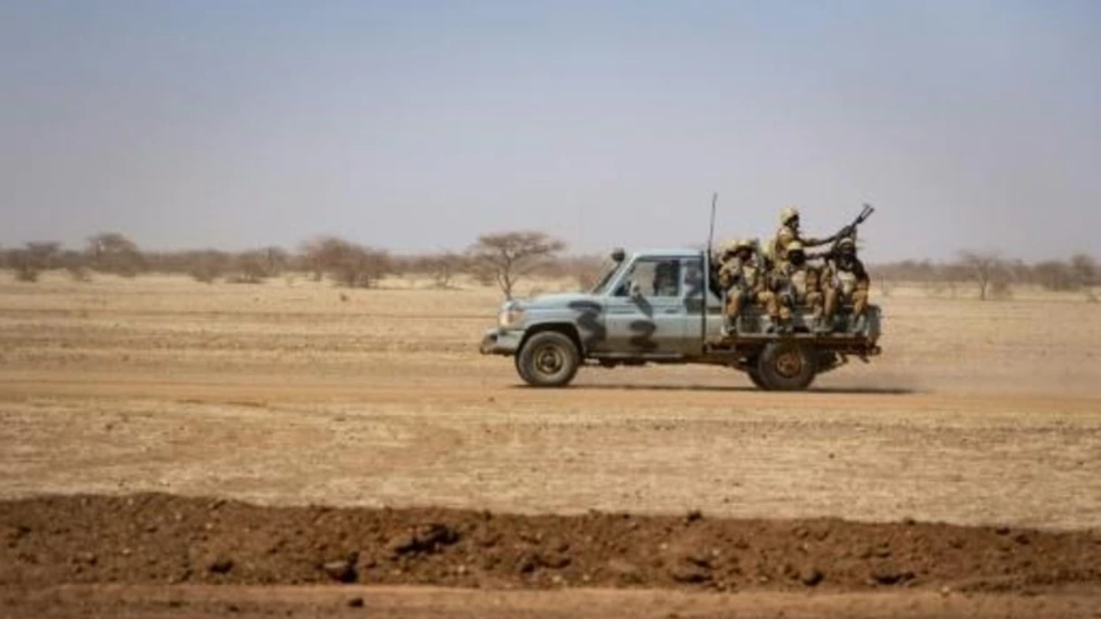 دورية لجيش بوركينا فاسو بالقرب من دوري شمال البلاد 