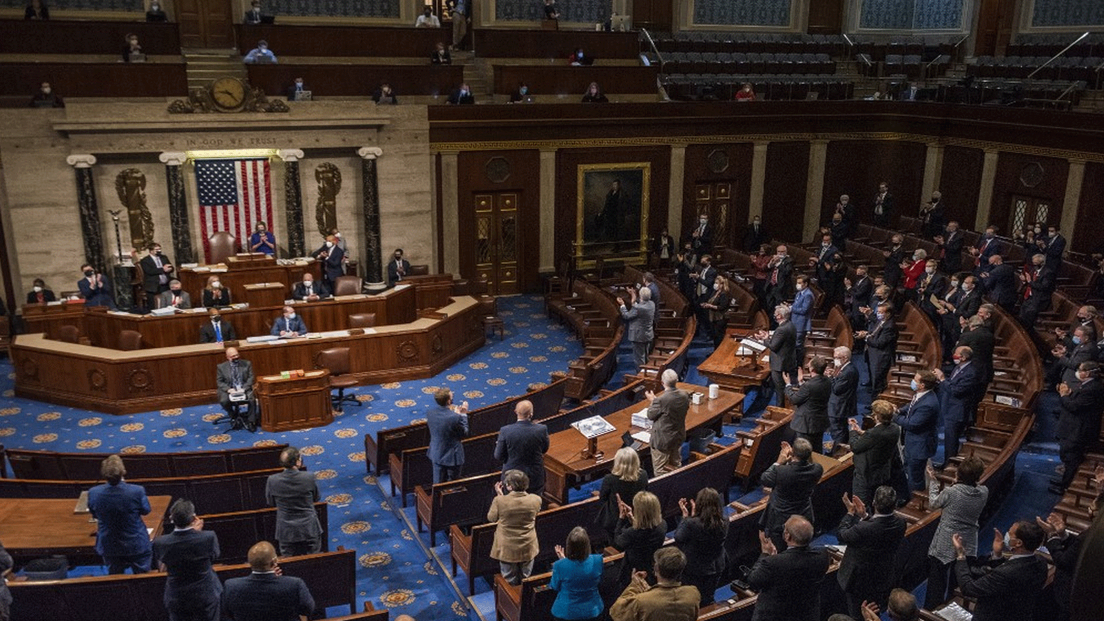 لقطة من اجتماع لمجلس الشيوخ الأميركي