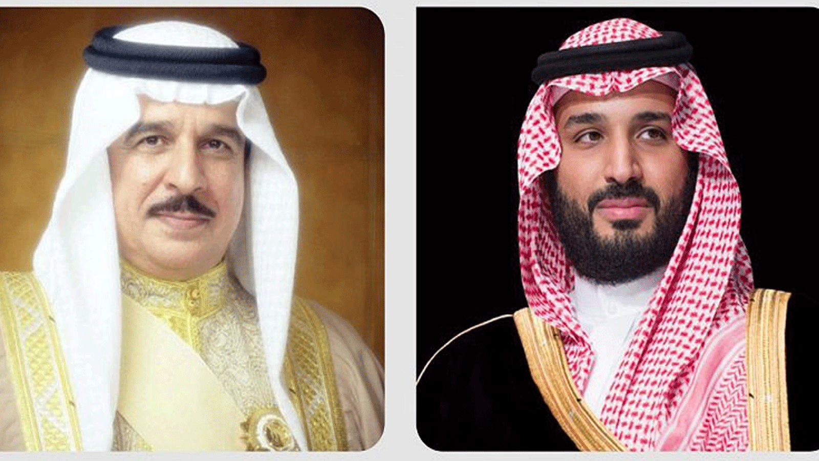 ملك البحرين حمد بن عيسى آل خليفة يُهنئ ولي العهد السعودي بتسلّمه رئاسة مجلس الوزراء(واس)