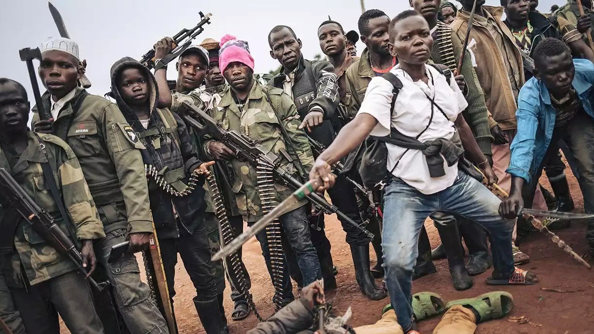 صورة من الأرشيف لميليشيات مسلحة في الكونغو الديمقراطية