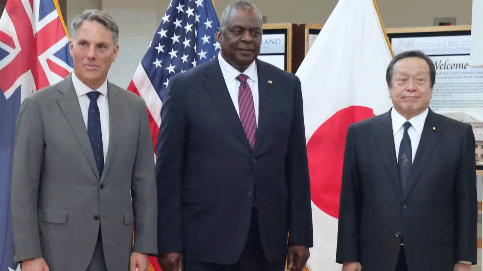 وزراء الدفاع الاميركي والاسترالي والياباني يجتمعون لتعزيز التعاون العسكري