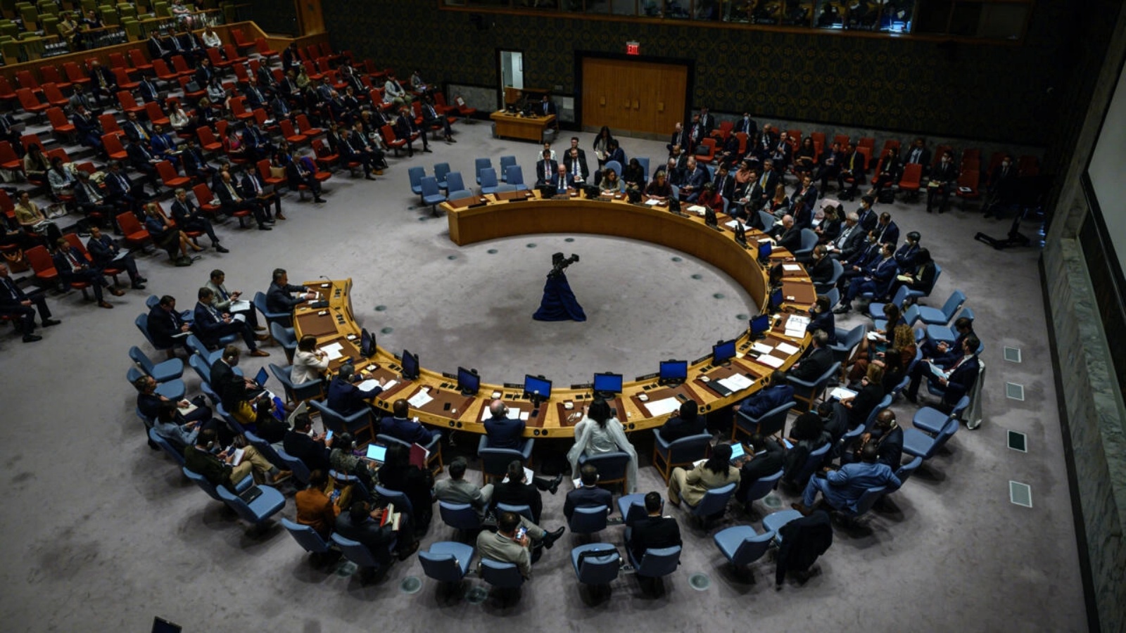 مجلس الأمن التابع للأمم المتحدة في مقر الأمم المتحدة بنيويورك في سبتمبر 2022