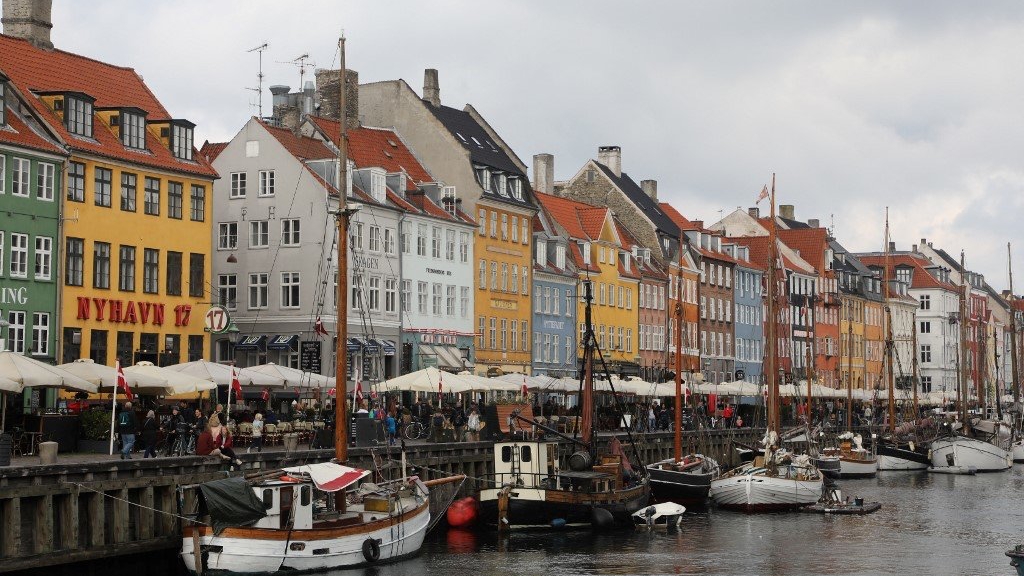منظر عام لعاصمة الدنمارك كوبنهاغن