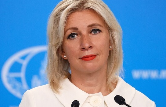 ماريا زاخاروفا لسان وزارة الخارجية الروسية 