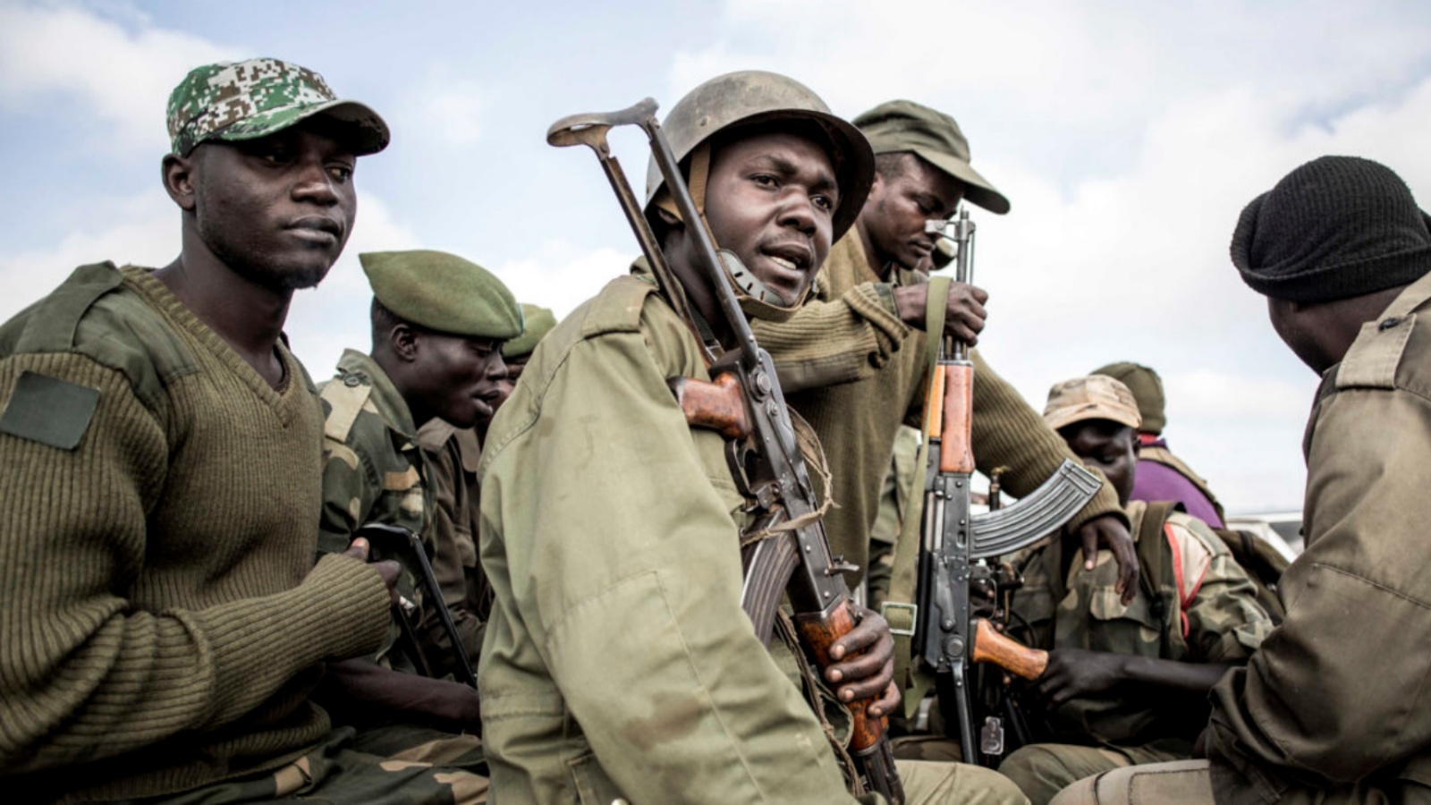جنود القوات المسلحة لجمهورية الكونغو الديمقراطية
