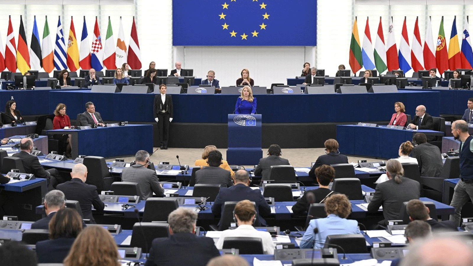 لقطة أرشيفية لقادة الاتحاد الأوروبي في بروكسل