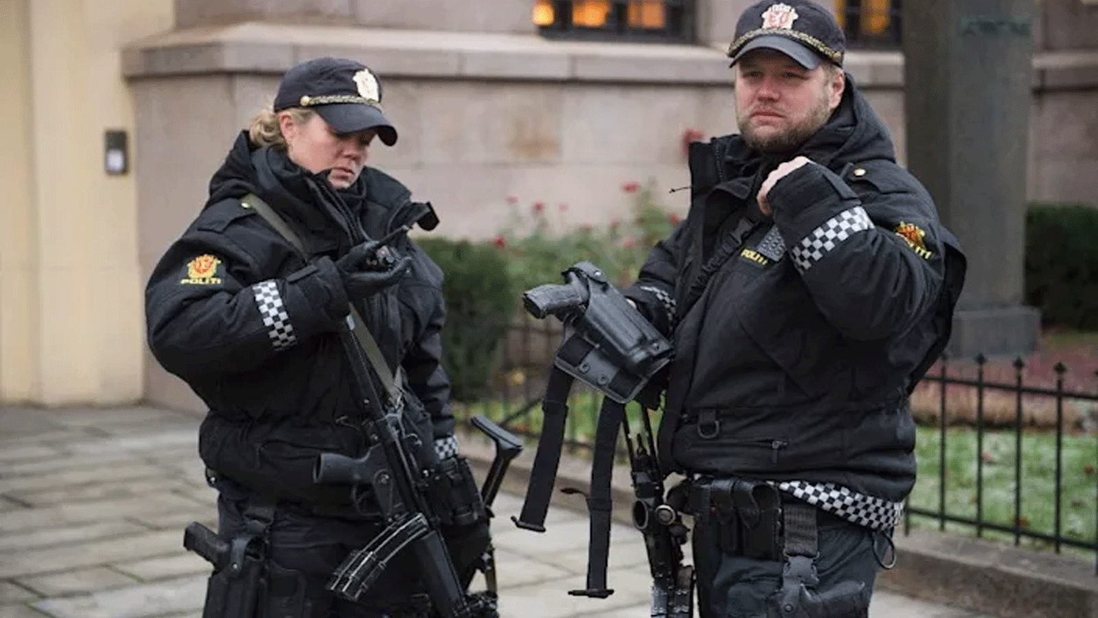 صورة أرشيفية لعناصر في الشرطة النرويجية
