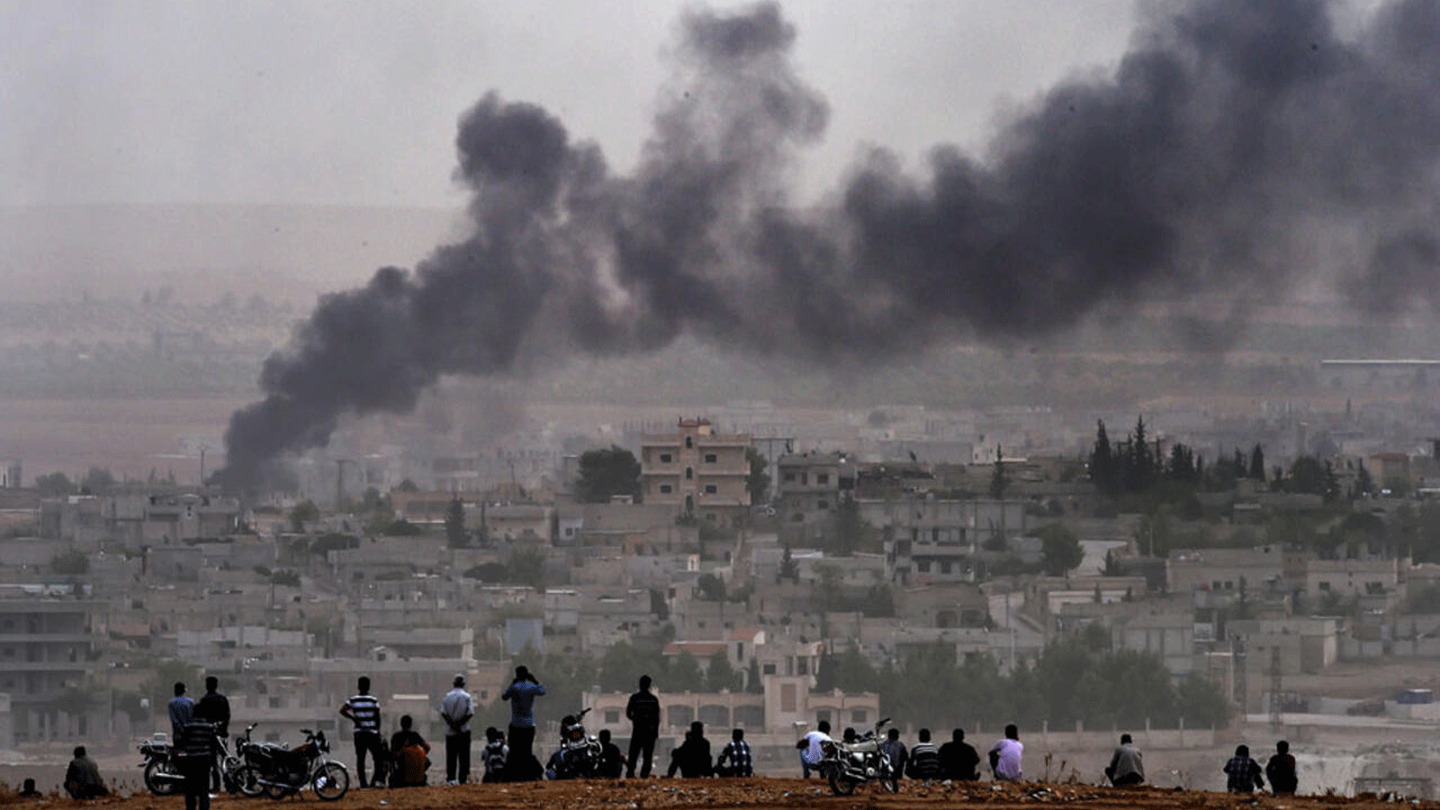 قوات سوريا الديموقراطية تتهم تركيا بالضربات الجوية على مدينة كوباني