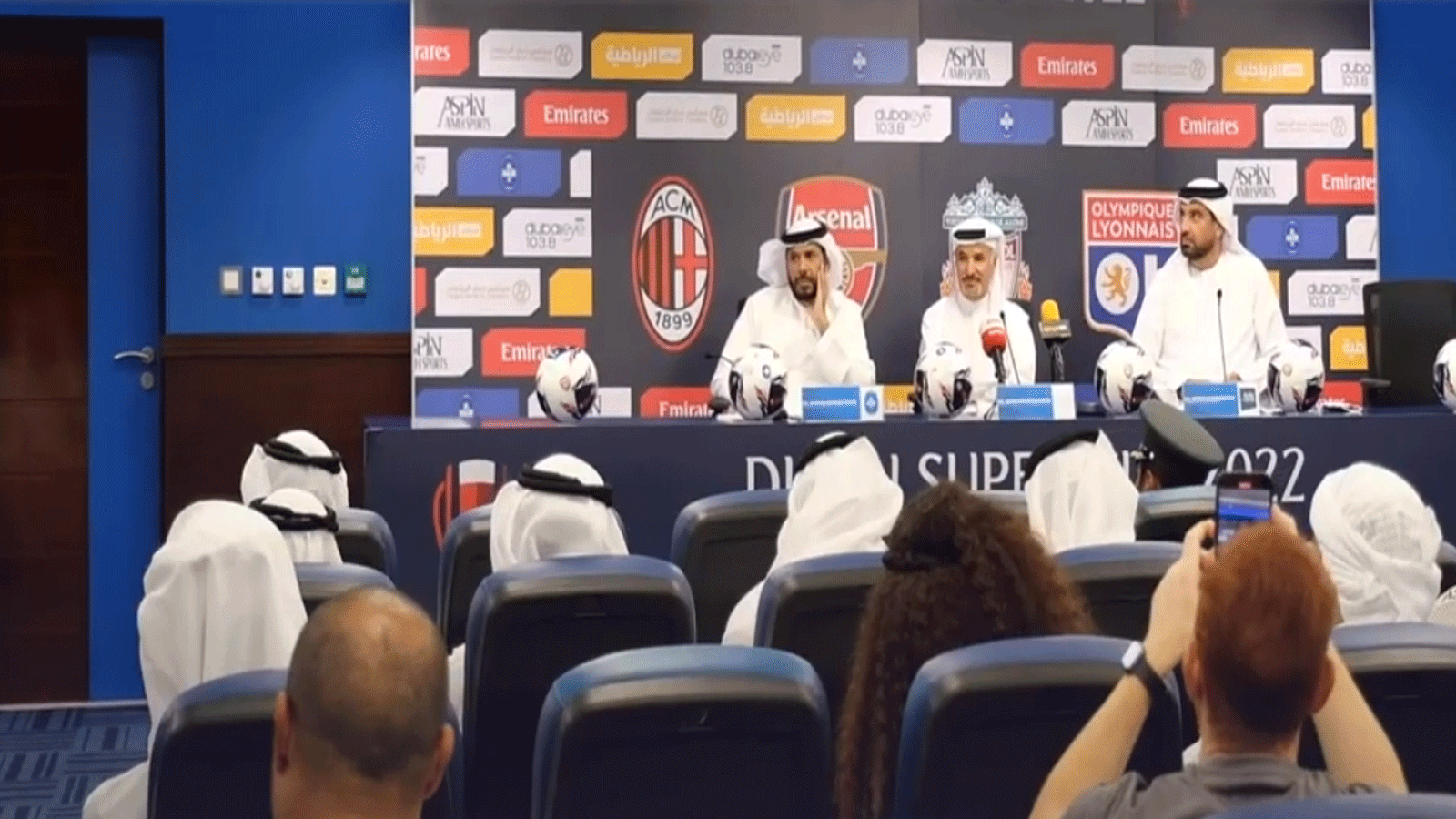 الإعلان عن بطولة كأس سوبر دبي لكرة القدم 2022(وام)