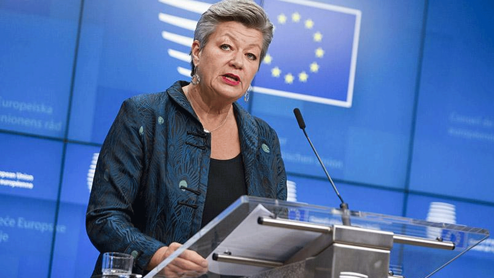 إيلفا جوهانسون، المفوض الأوروبي للشؤون الداخلية
